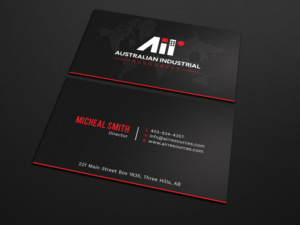 Gobal construction supply company needs new business card design | Design de Carte de Visite par Tripti Ranjan Gain