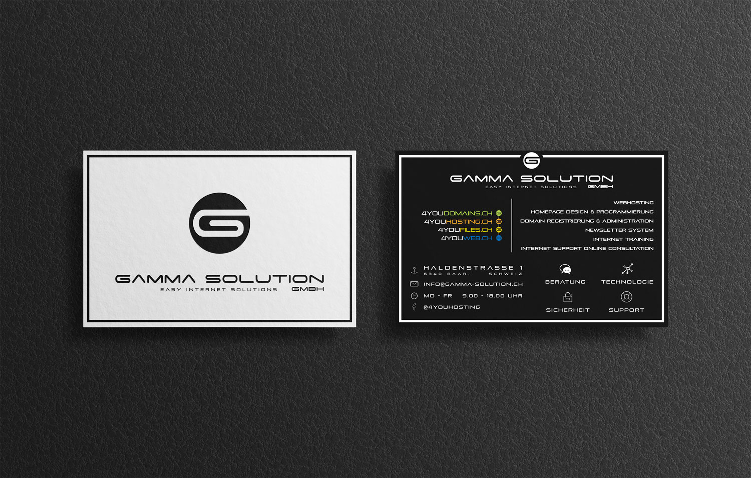 Logo Design by Acid for Gamma Solution GmbH | Design #19773907