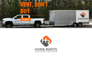 Hans Rents | Logo Design by designbysy