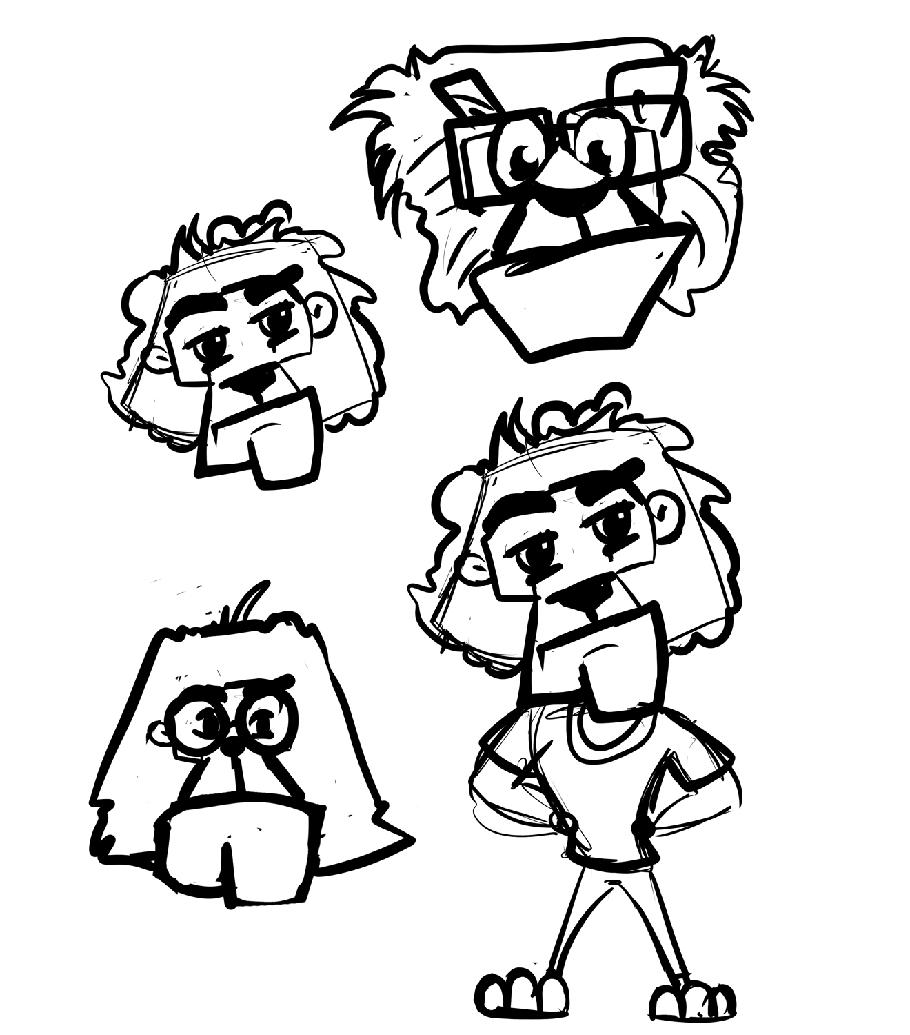 Character Design by dalia kamel 109 for NUMERIZE | Design #19784817