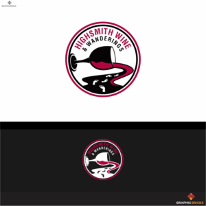 Highsmith Wine & Wanderings | Logo Design by Graphic Bricks