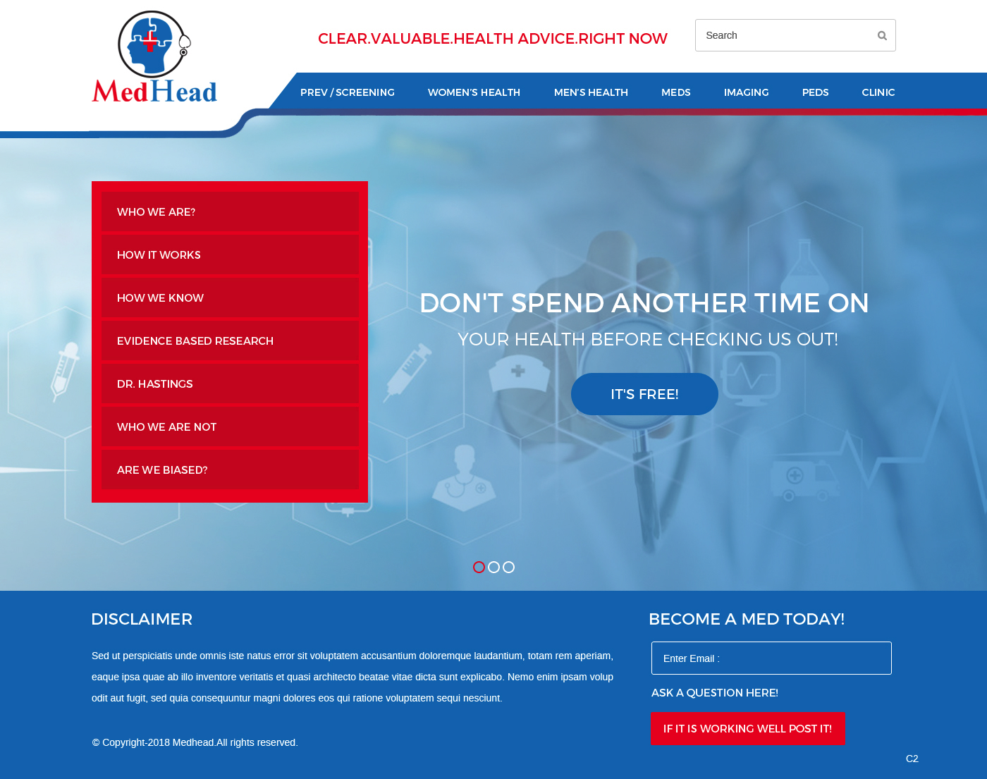 Diseño Web por pb para 7 Health | Diseño #20237932