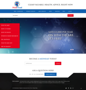 Diseño Web por pb para 7 Health | Diseño: #20237933