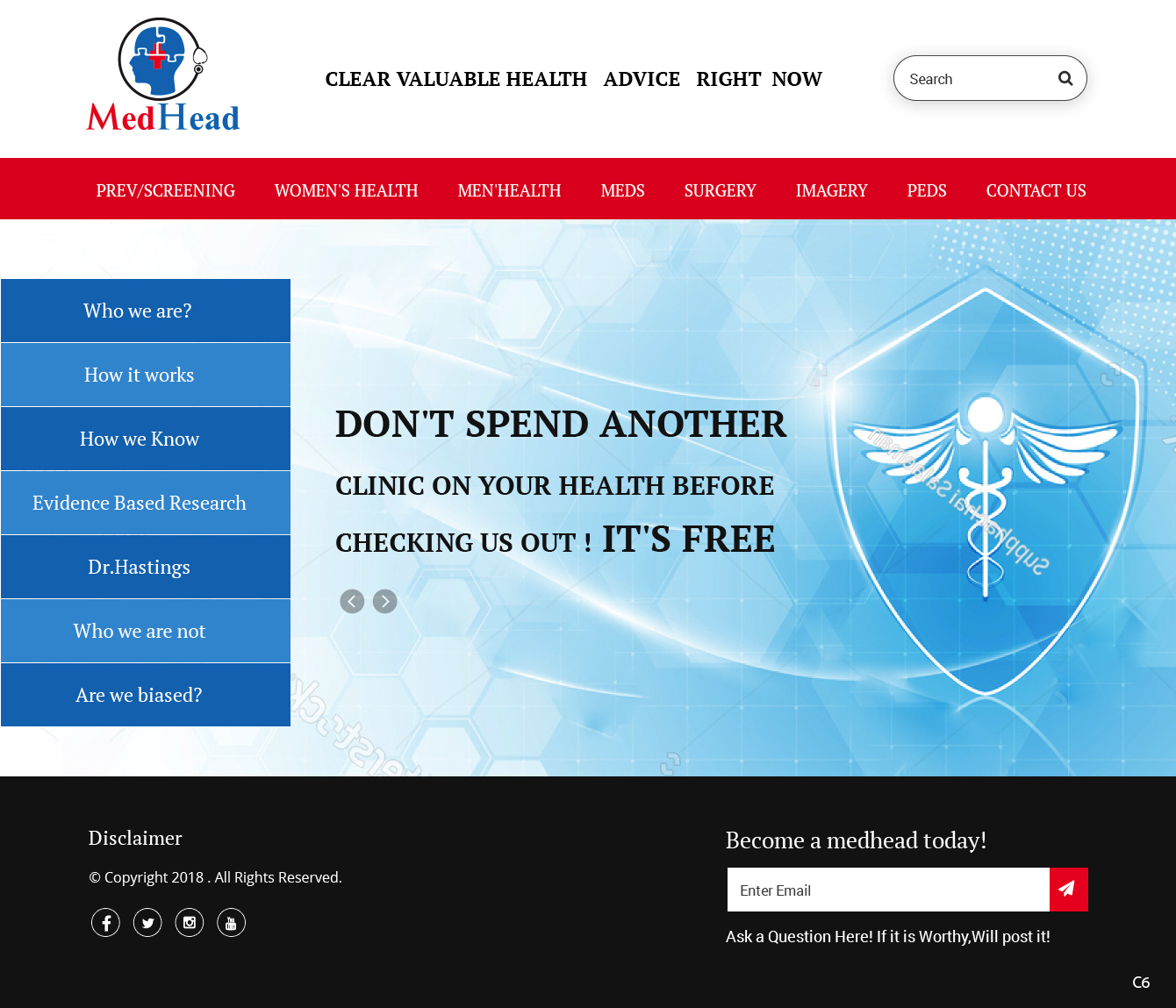 Web Design by pb for 7 Health | Design #20237936