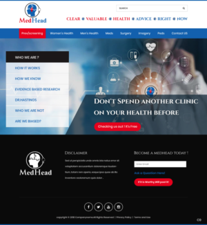 Web Design by pb for 7 Health | Design: #20237960