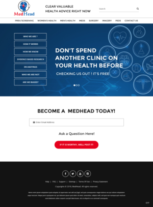 Web Design by pb for 7 Health | Design: #20238052
