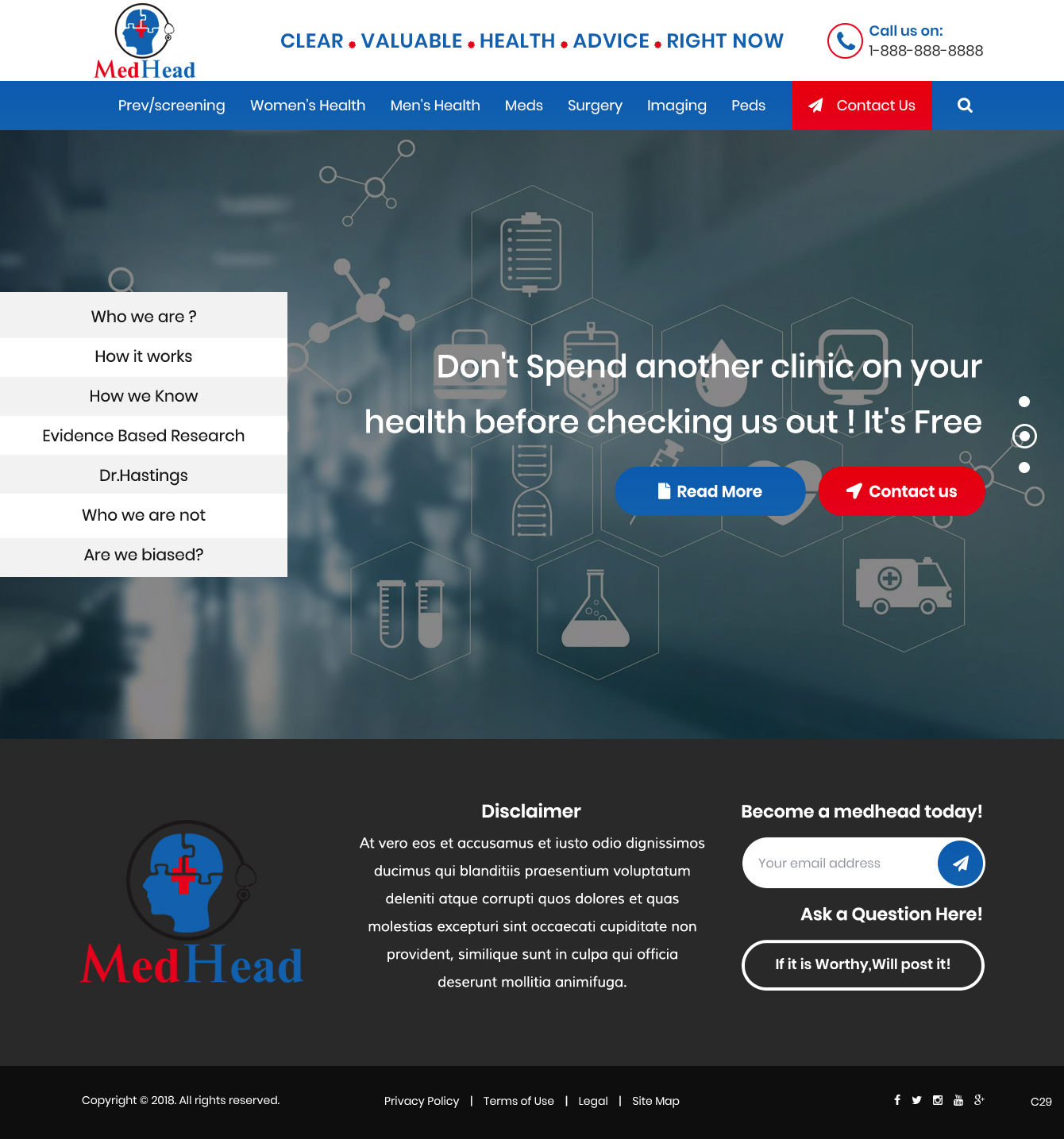 Diseño Web por pb para 7 Health | Diseño #20238058