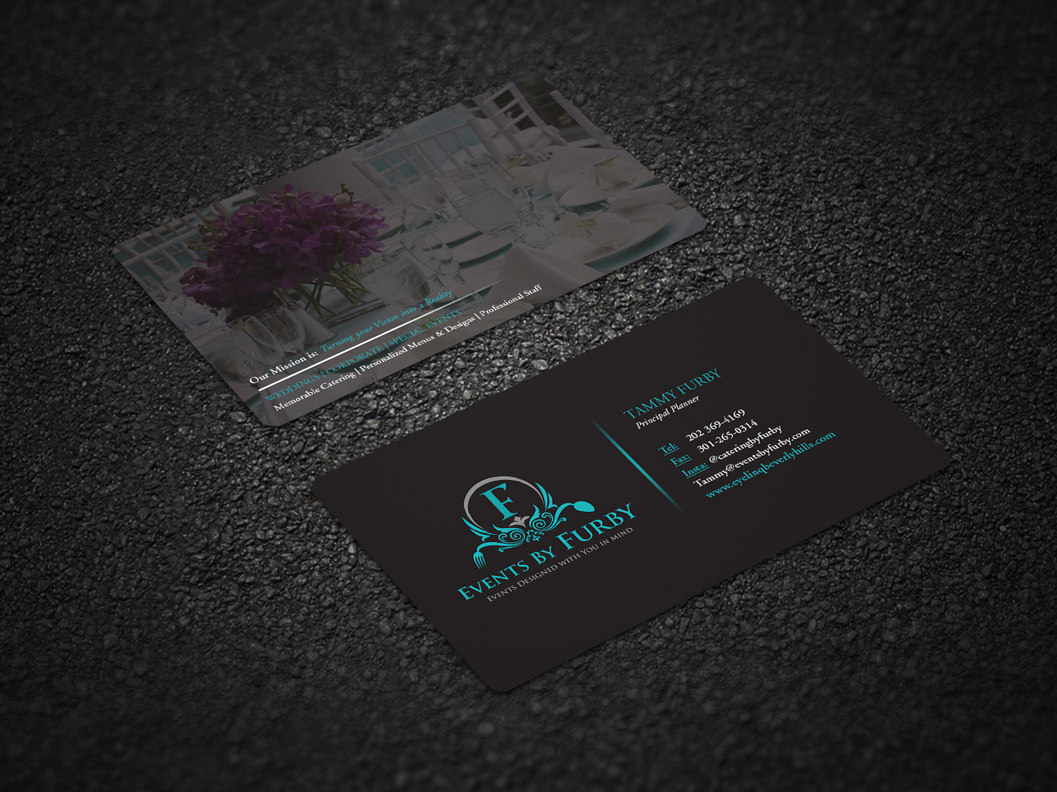 Business Card Design by Pointless Pixels India for FURBY, LLC | Design #19774523