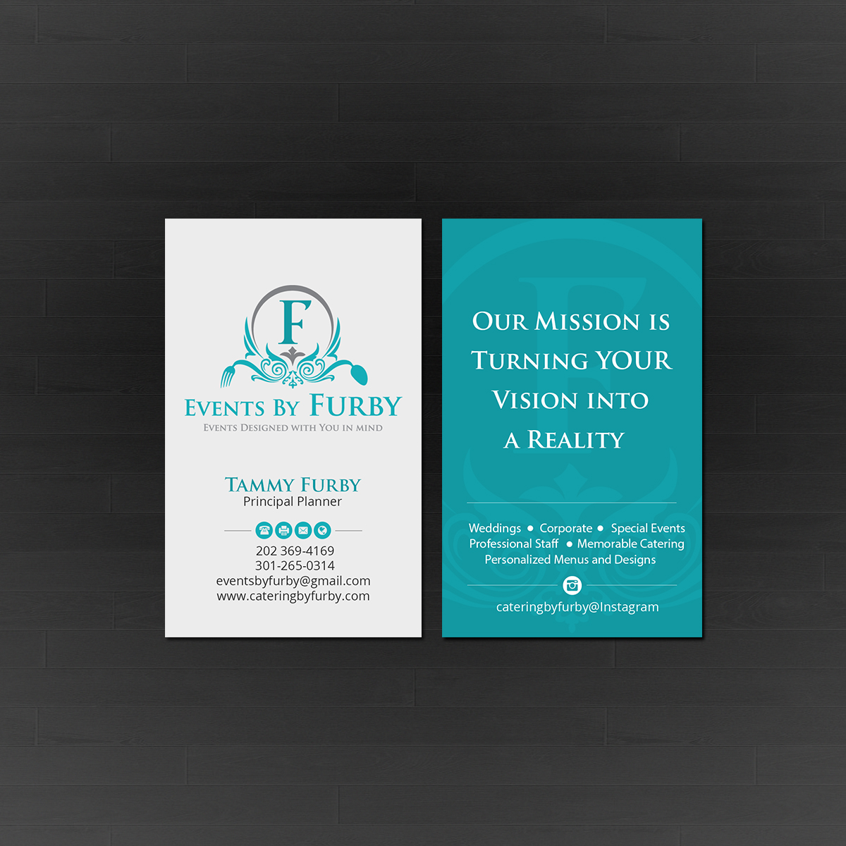 Business Card Design by Creations Box 2015 for FURBY, LLC | Design #19772551