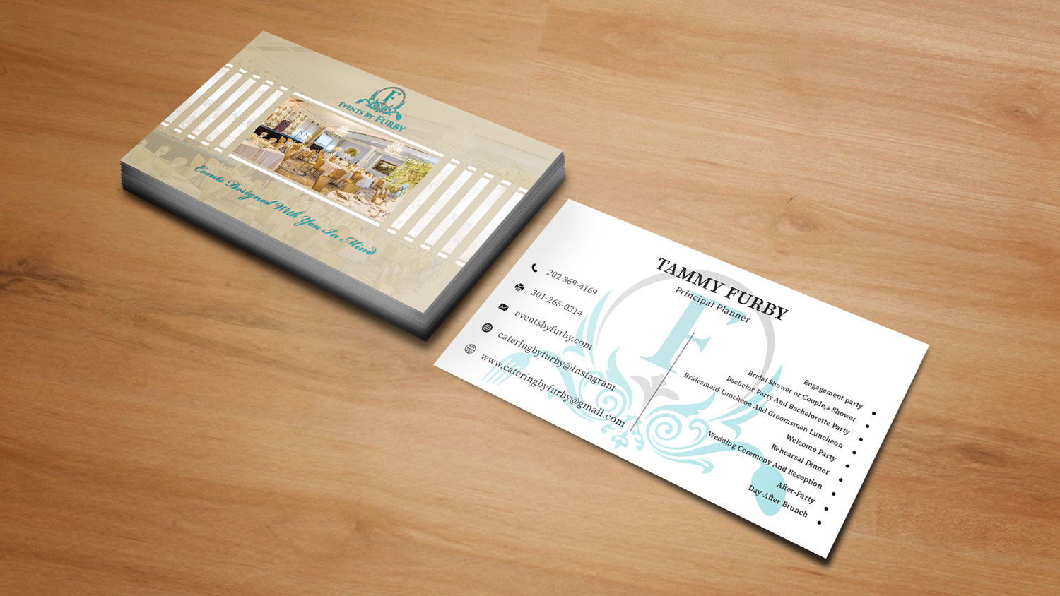 Business Card Design by Mavegz for FURBY, LLC | Design #19814414