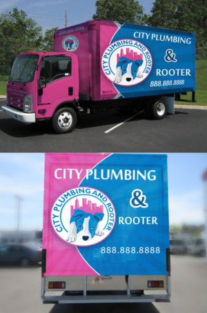 City Plumbing and Rooter wrap design  | Car Wrap-Design von StarGraphics