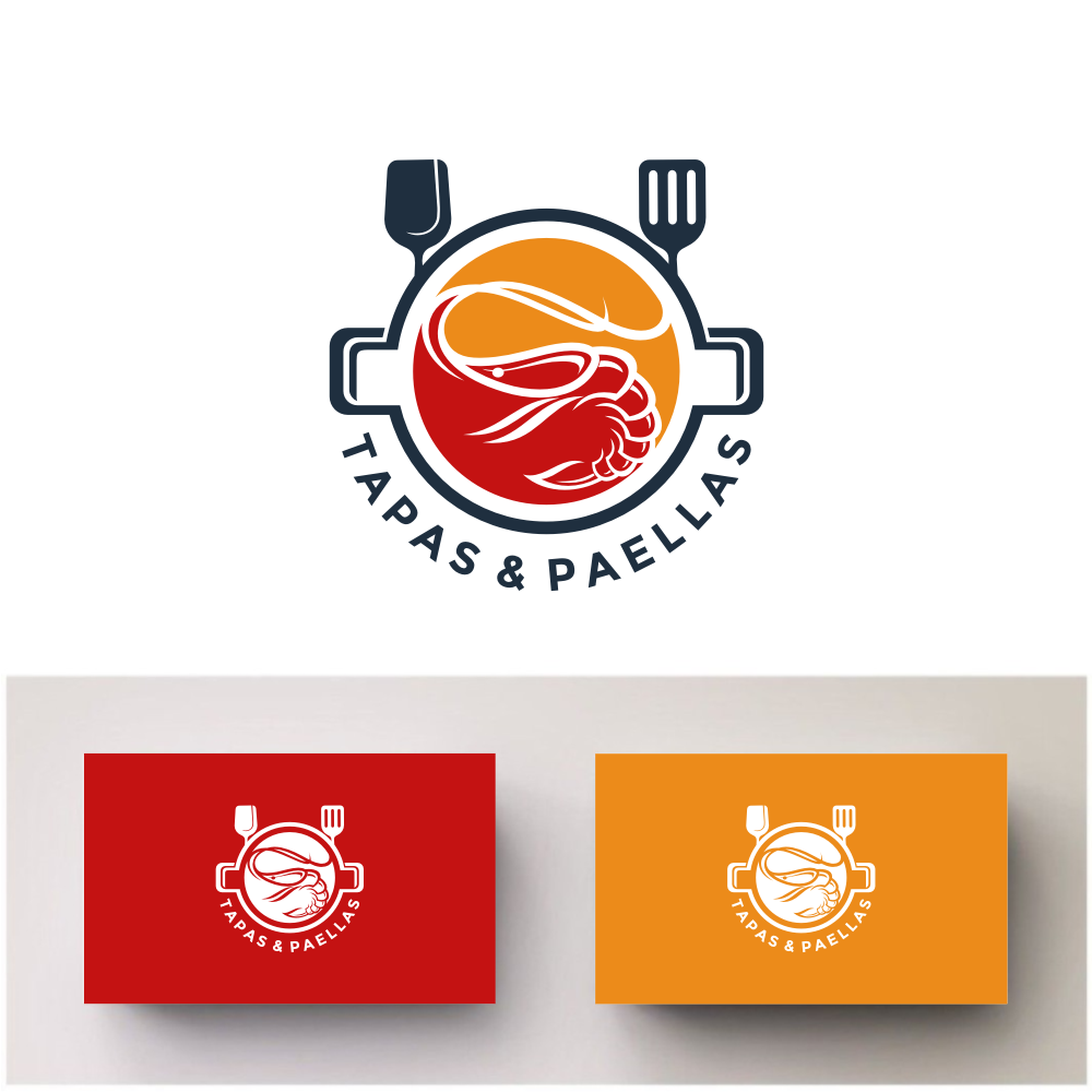 Moderno, Elegante, Food Truck Diseño de Logo for Tapas & Paellas por south door Diseño 19775518