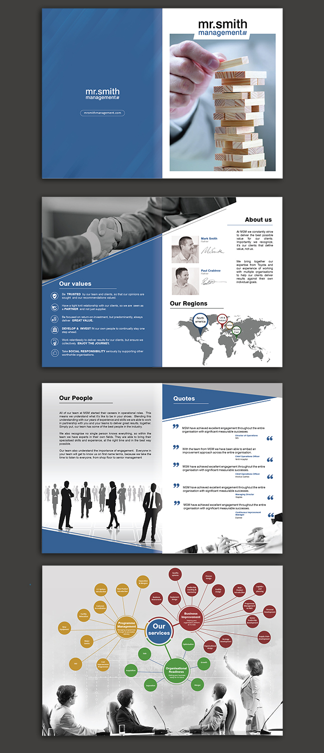 Brochure Design by nyky for this project | Design #19804535