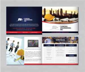 Tundra Engineering Inc. Marketing Brochure | Design de Flyer par alex989