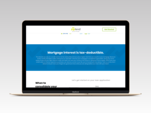 Landing Page - Mortgage Loan Intake | Web Design by Orhon.ao