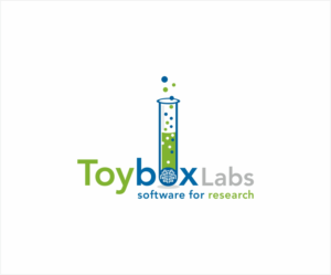 No text, OR company name (Toybox Labs), OR message describing company (see above) | Logo Design by Logocraft