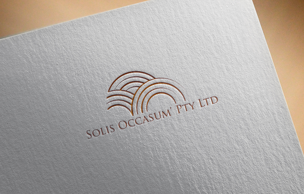 Logo Design by Rosaleen for Solis Occasum Pty Ltd | Design #19791877