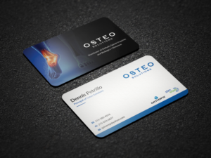 Business Card Design by Riz' for OSTEO SOLUTIONS, INC | Design #19777102