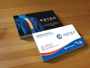 Business Card Design by Creations Box 2015 for OSTEO SOLUTIONS, INC | Design: #19777248