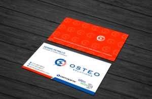 Business Card Design by Creations Box 2015 for OSTEO SOLUTIONS, INC | Design: #19778793