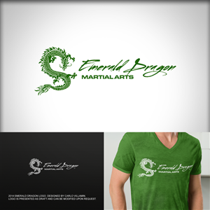 Logo Design by carlomagno for Emerald Dragon Martial Arts Pty Ltd | Design: #3045239