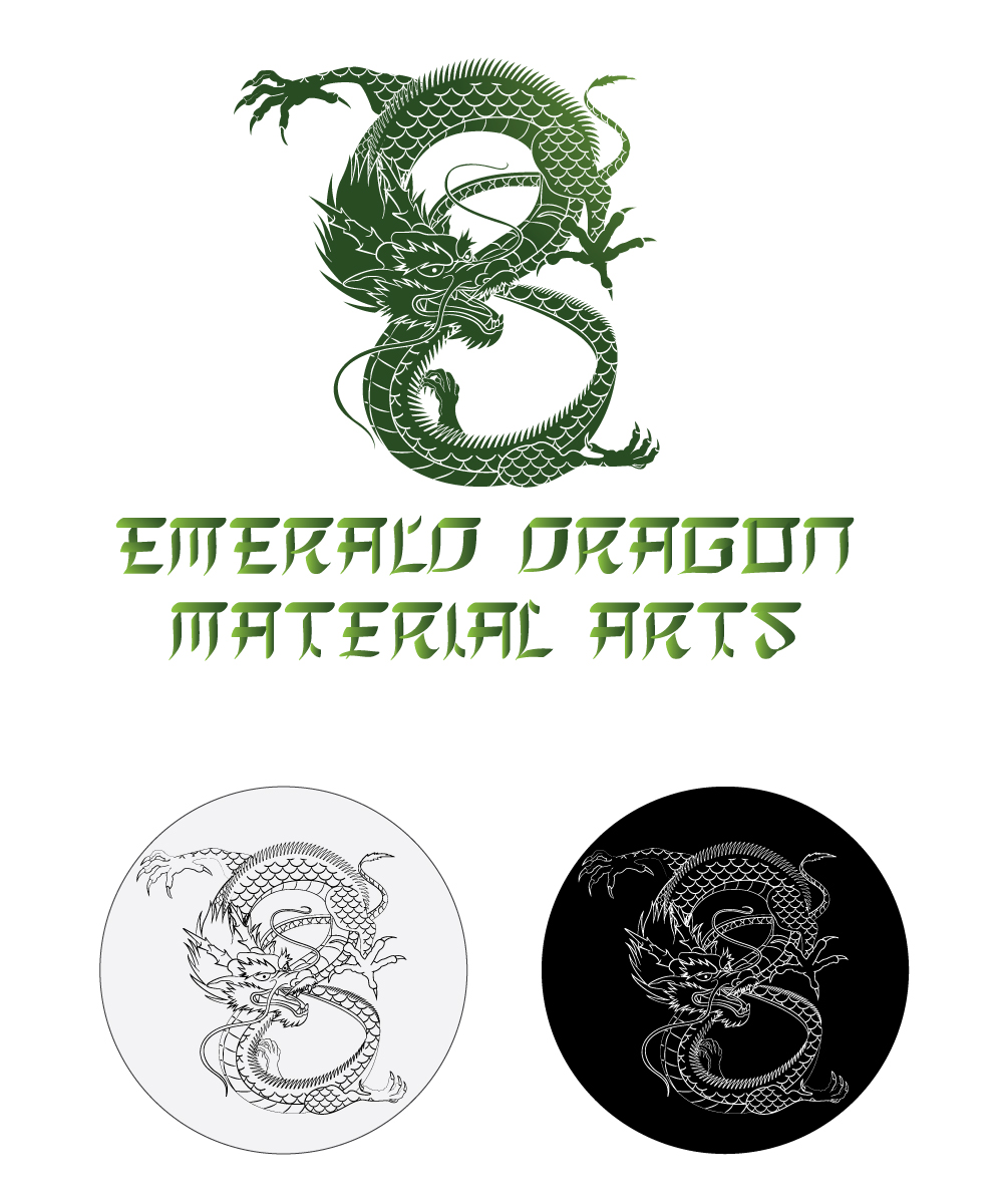 Logo Design by mouallem zoheir for Emerald Dragon Martial Arts Pty Ltd | Design #3052309