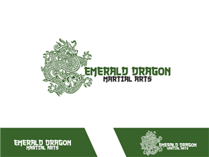 Logo-Design von vatos logos für Emerald Dragon Martial Arts Pty Ltd | Design #3024360