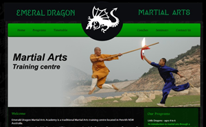 Logo Design by LIZZY LO for Emerald Dragon Martial Arts Pty Ltd | Design: #2906572