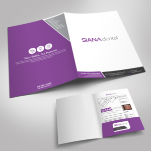 Presentation Folder for dental clinic | Schreibwaren-Design von MIND