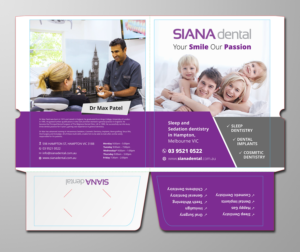 Presentation Folder for dental clinic | Schreibwaren-Design von ecorokerz