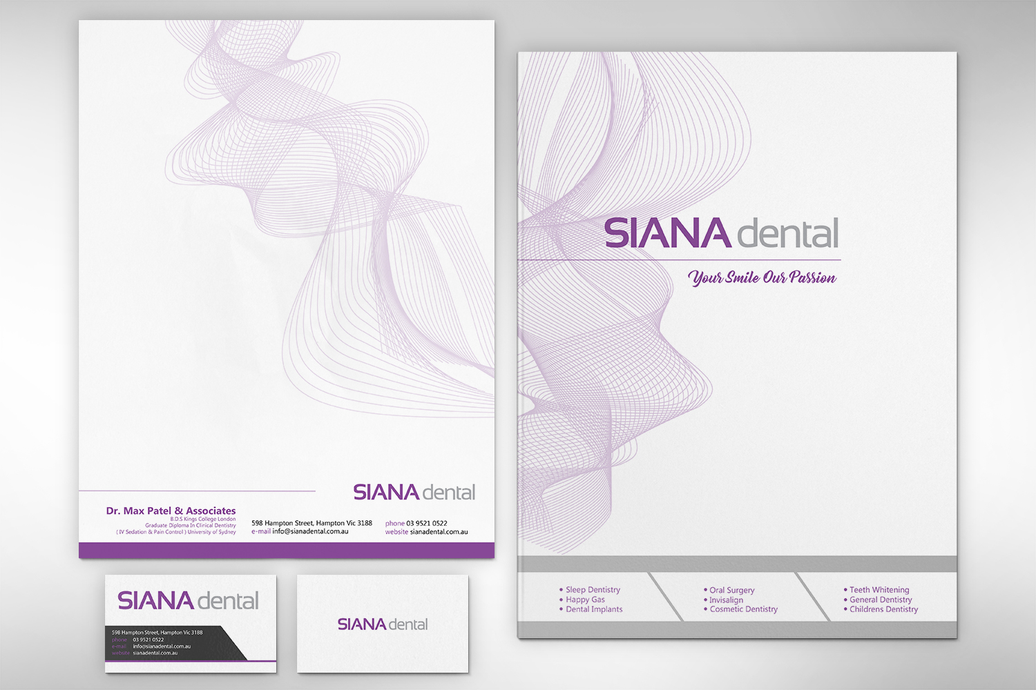 Design de Papeterie par A.STUDIO pour Siana Dental | Design #19829270
