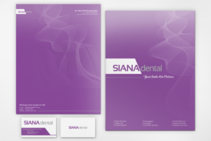 Design de Papeterie par A.STUDIO pour Siana Dental | Design : #19829737