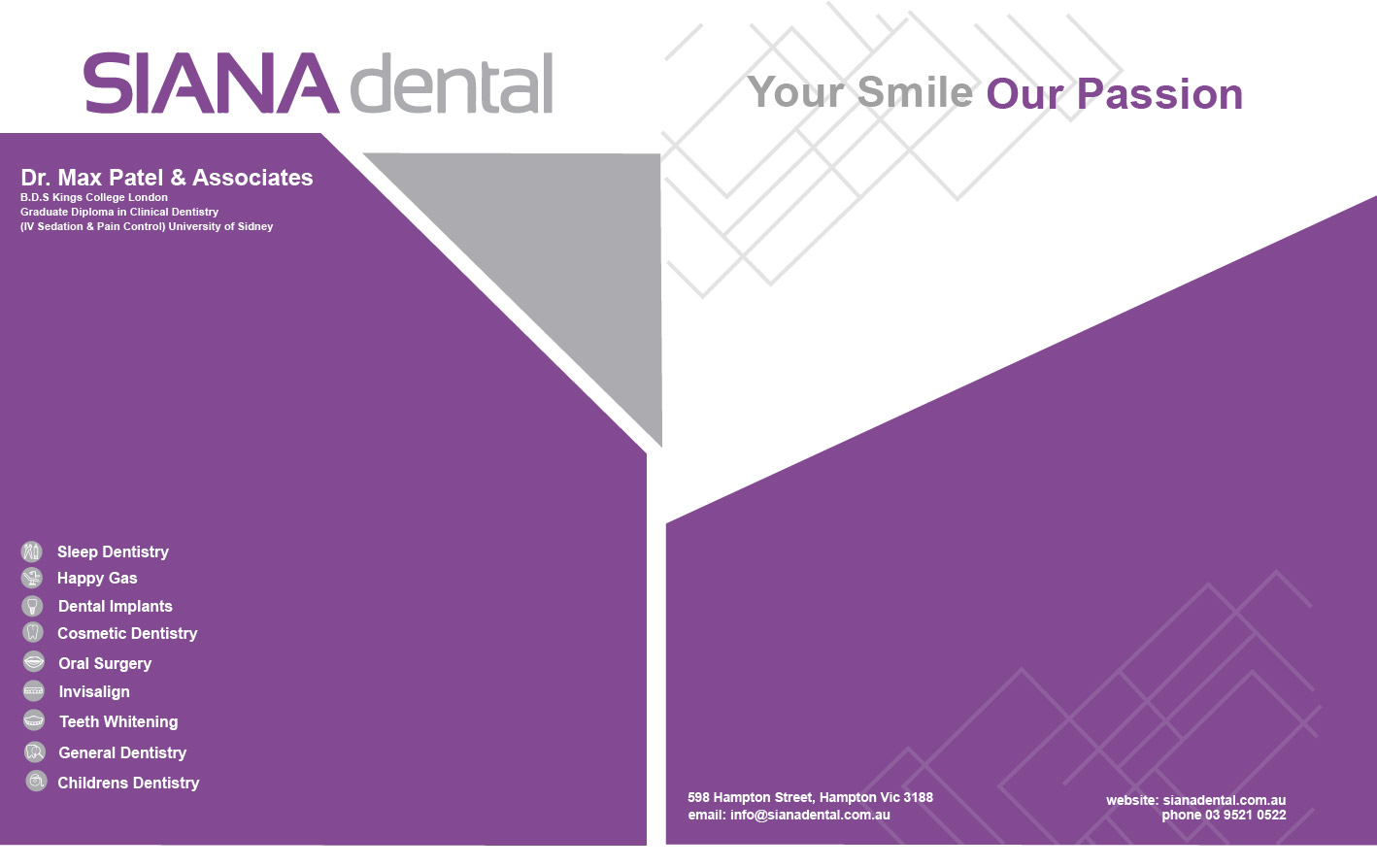 Design de Papeterie par PONIES AND ALIENS pour Siana Dental | Design #19788475