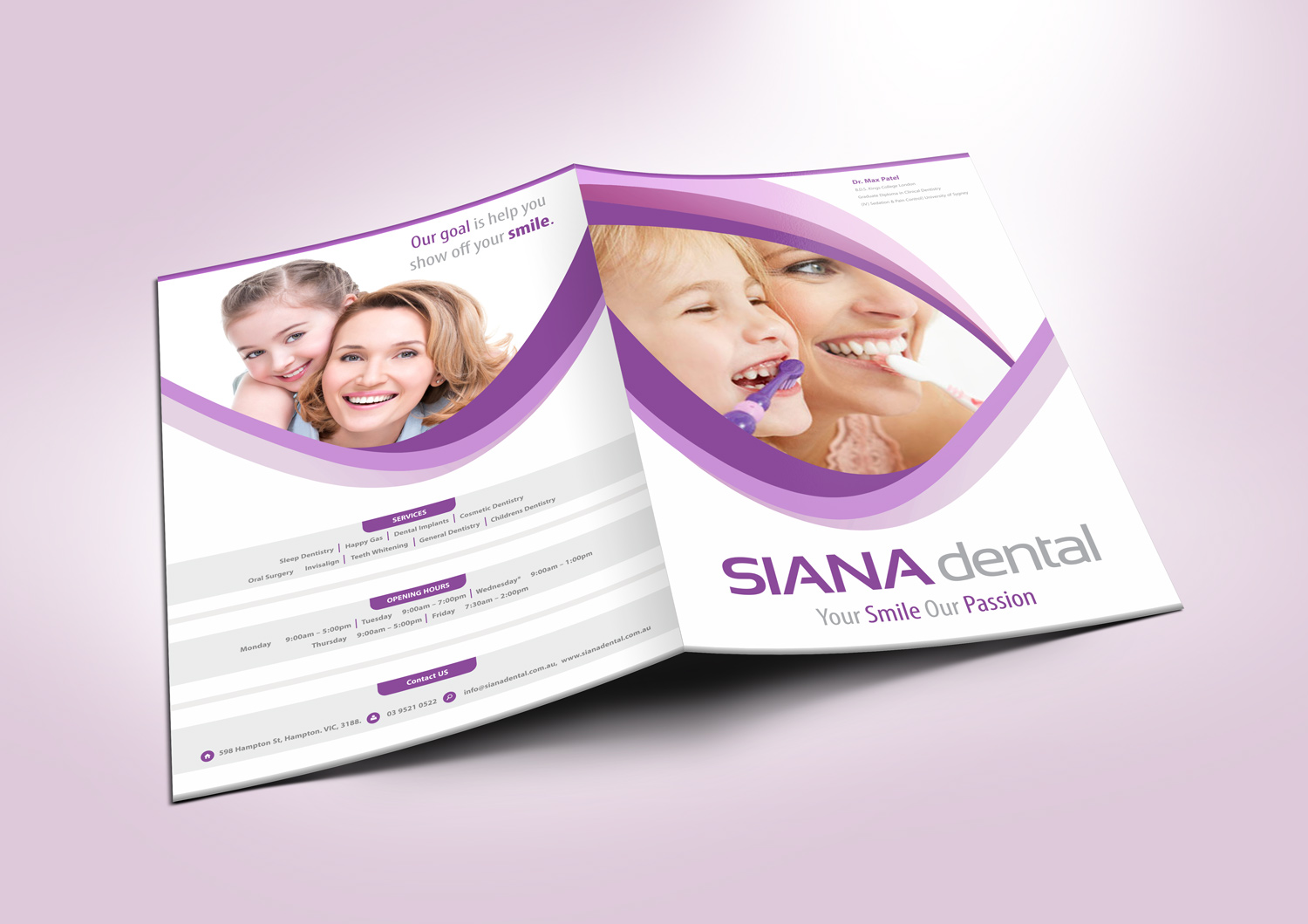 Design de Papeterie par Petter Goms pour Siana Dental | Design #19799262