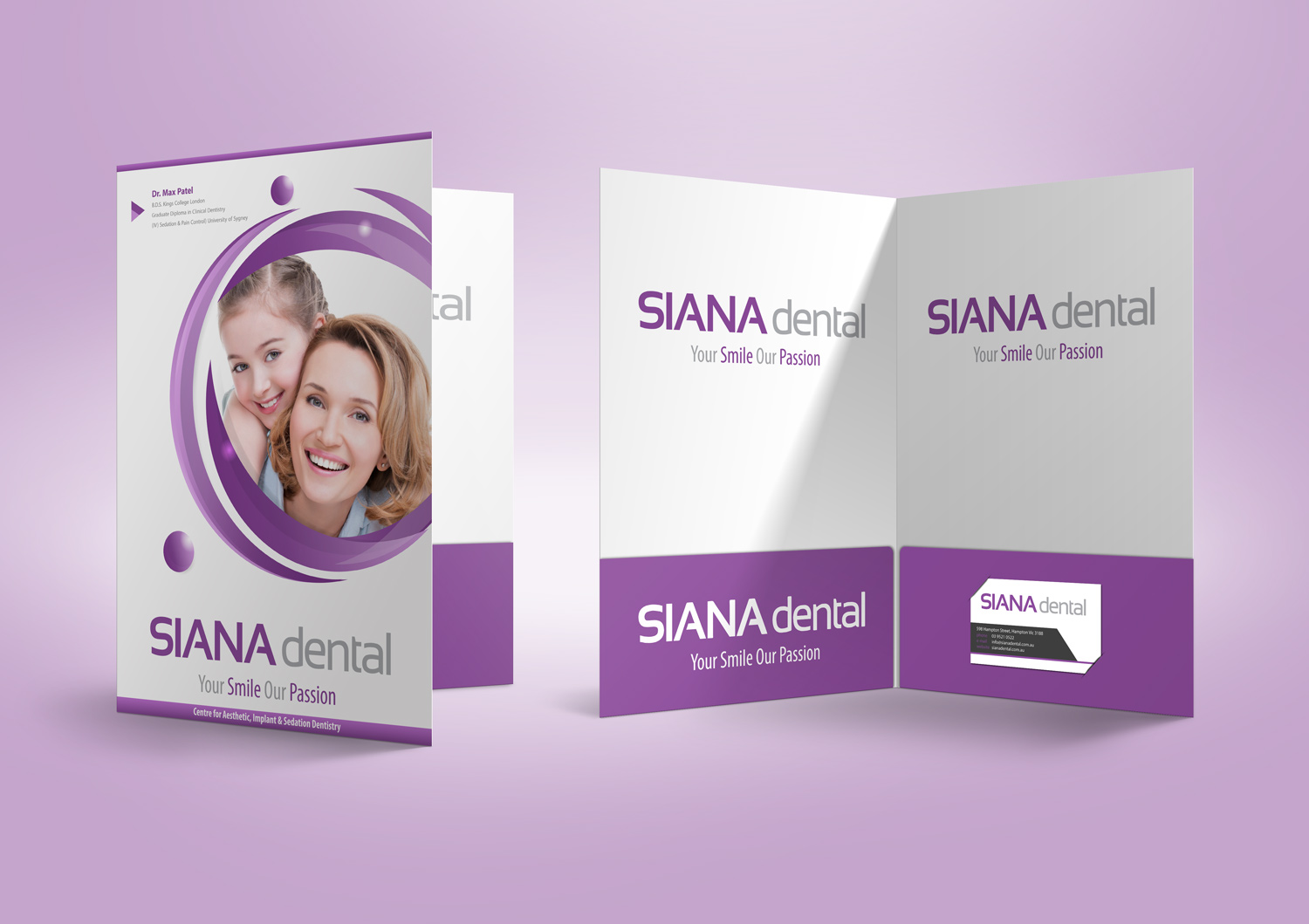 Stationery Design by Petter Goms for Siana Dental | Design #19799463