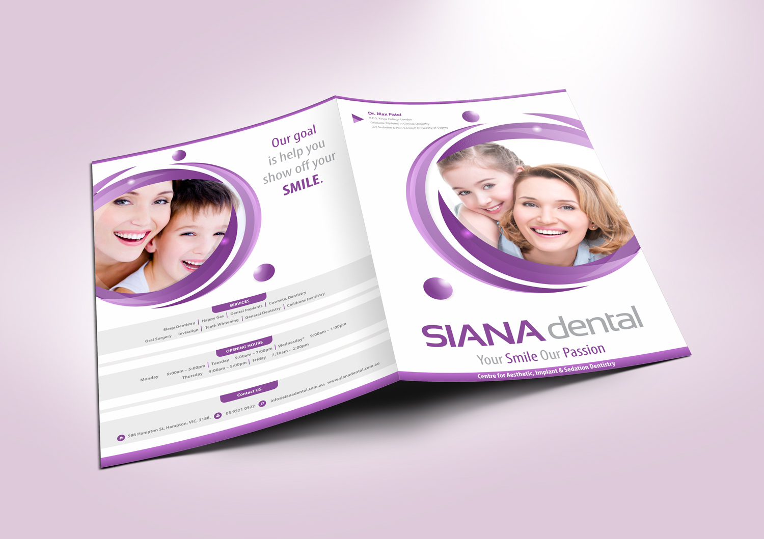 Stationery Design by Petter Goms for Siana Dental | Design #19799691
