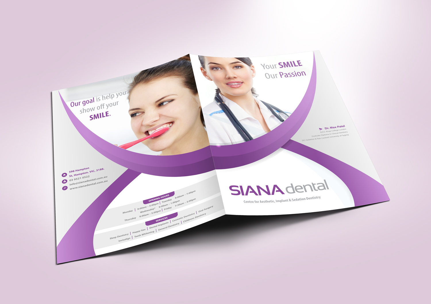Design de Papeterie par Petter Goms pour Siana Dental | Design #19800503