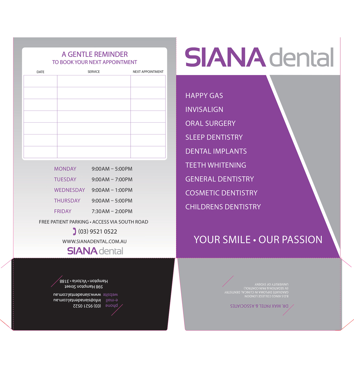 Professional, Modern, Dental Clinic Stationery Design for Siana Dental ...