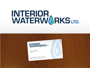 Interior Waterworks Ltd | Diseño de Logo por dynamo graphics