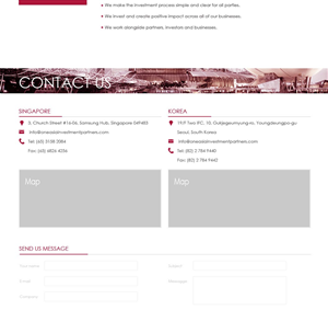 Web Design by greenstream for One Asia Investment Partners | Design: #2927940