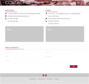 Web Design by greenstream for One Asia Investment Partners | Design #2927942