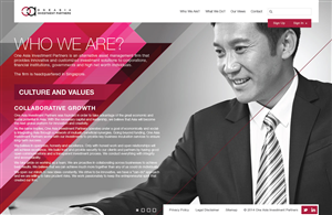 Web Design by Mirktastik for One Asia Investment Partners | Design #2908408
