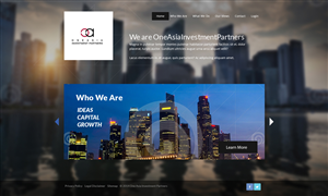 Web Design by Violeta Pironkova for One Asia Investment Partners | Design #2908940