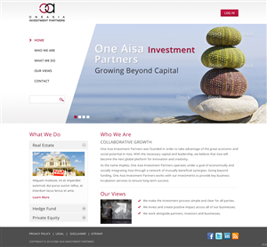 Web Design by pb for One Asia Investment Partners | Design: #2911555