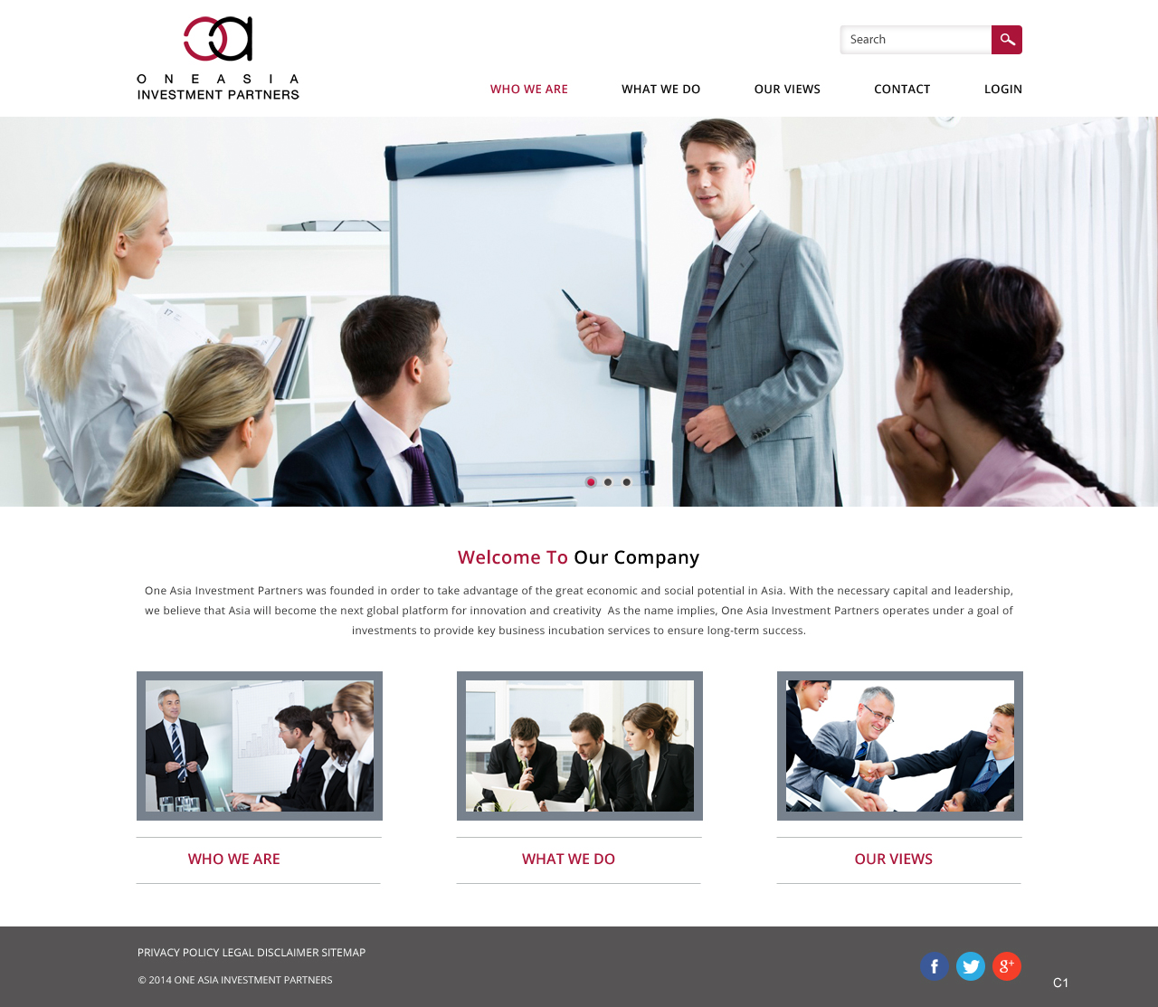 Web-Design von pb für One Asia Investment Partners | Design #2911560