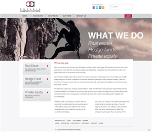 Web Design by pb for One Asia Investment Partners | Design: #2911587