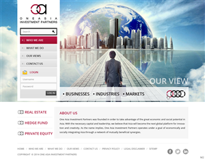 Web Design by pb for One Asia Investment Partners | Design: #2911596