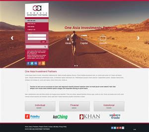 Web Design by pb for One Asia Investment Partners | Design: #2915897