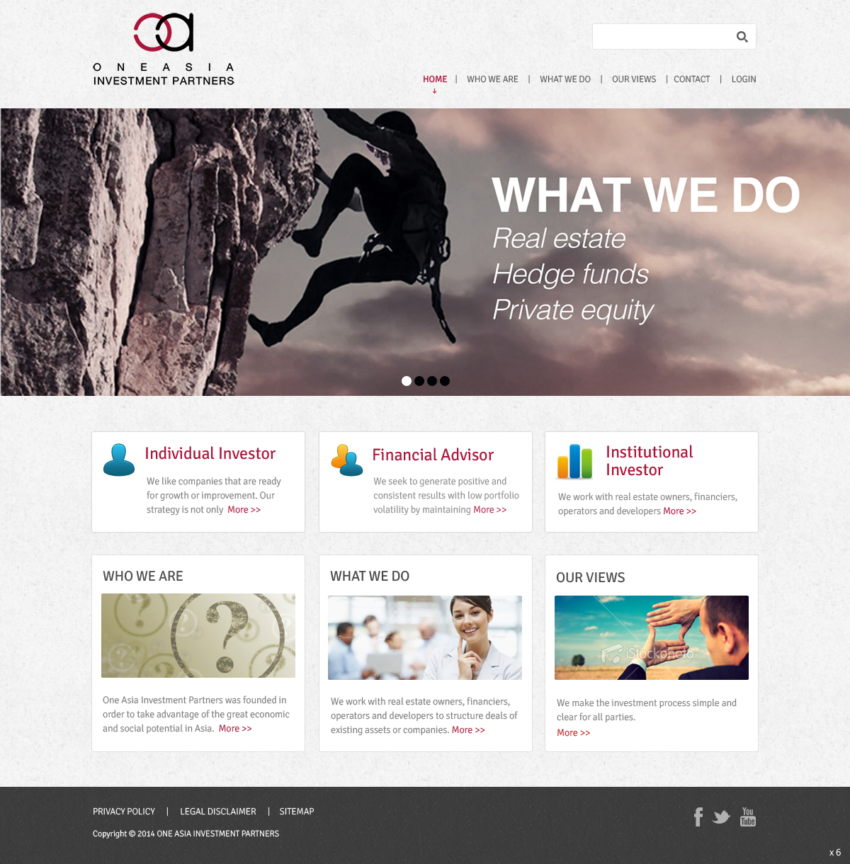 Web Design by pb for One Asia Investment Partners | Design #2915902