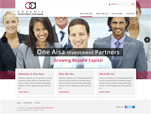 Web Design by Atom for One Asia Investment Partners | Design: #2953496